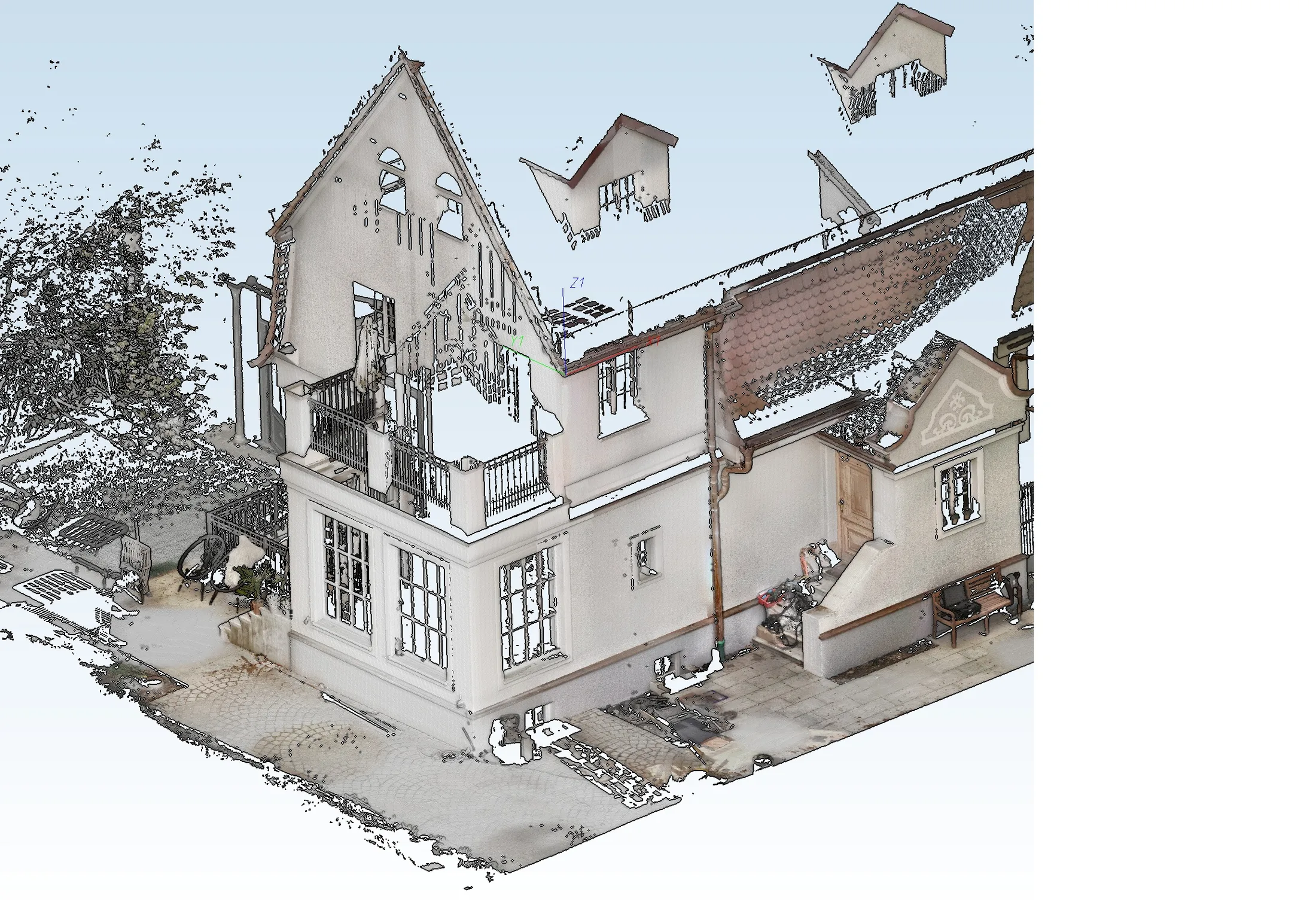 Sanierung – 3D Vermessung Referenz