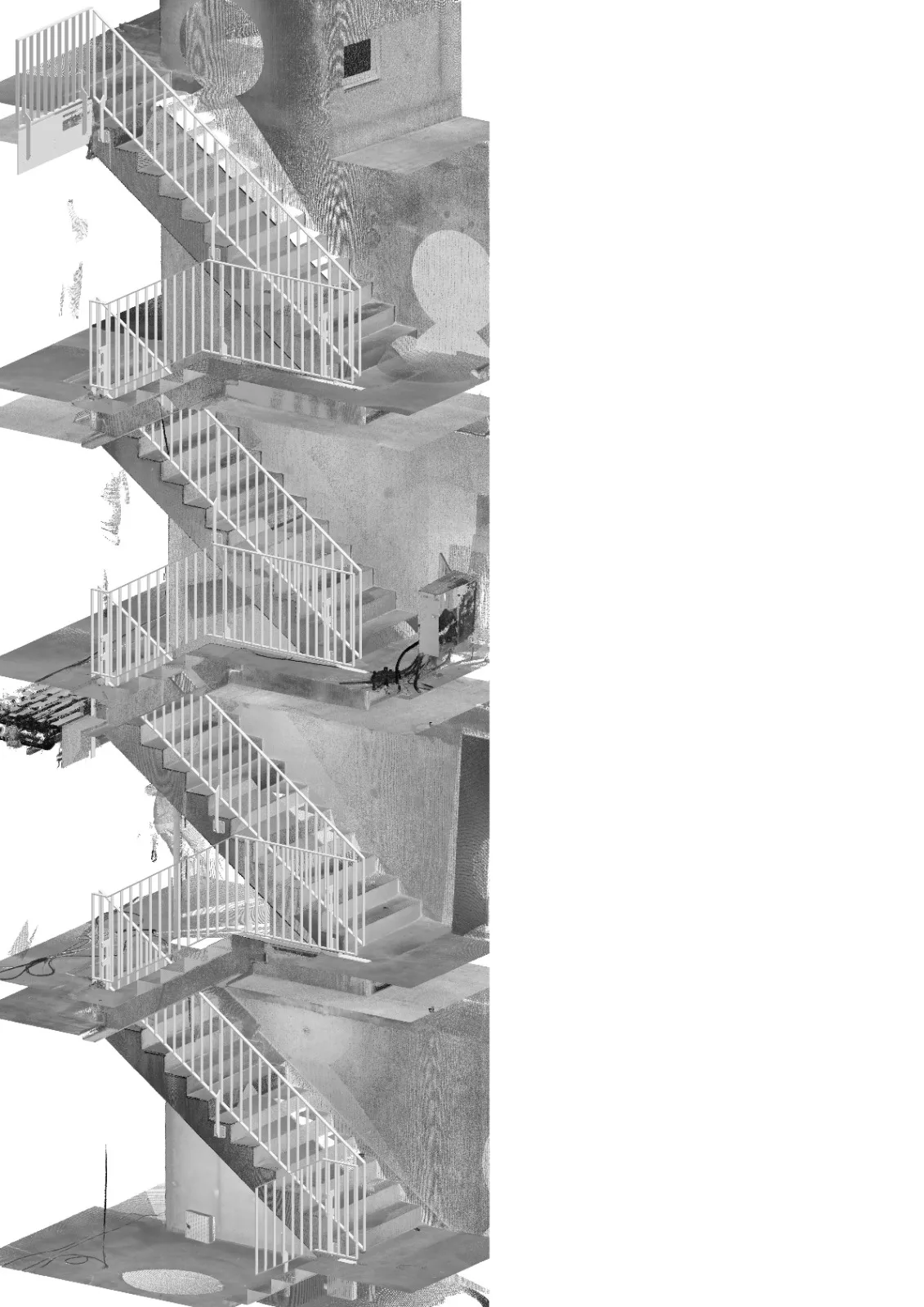 Treppenhaus Planung – 3D Vermessung Referenz
