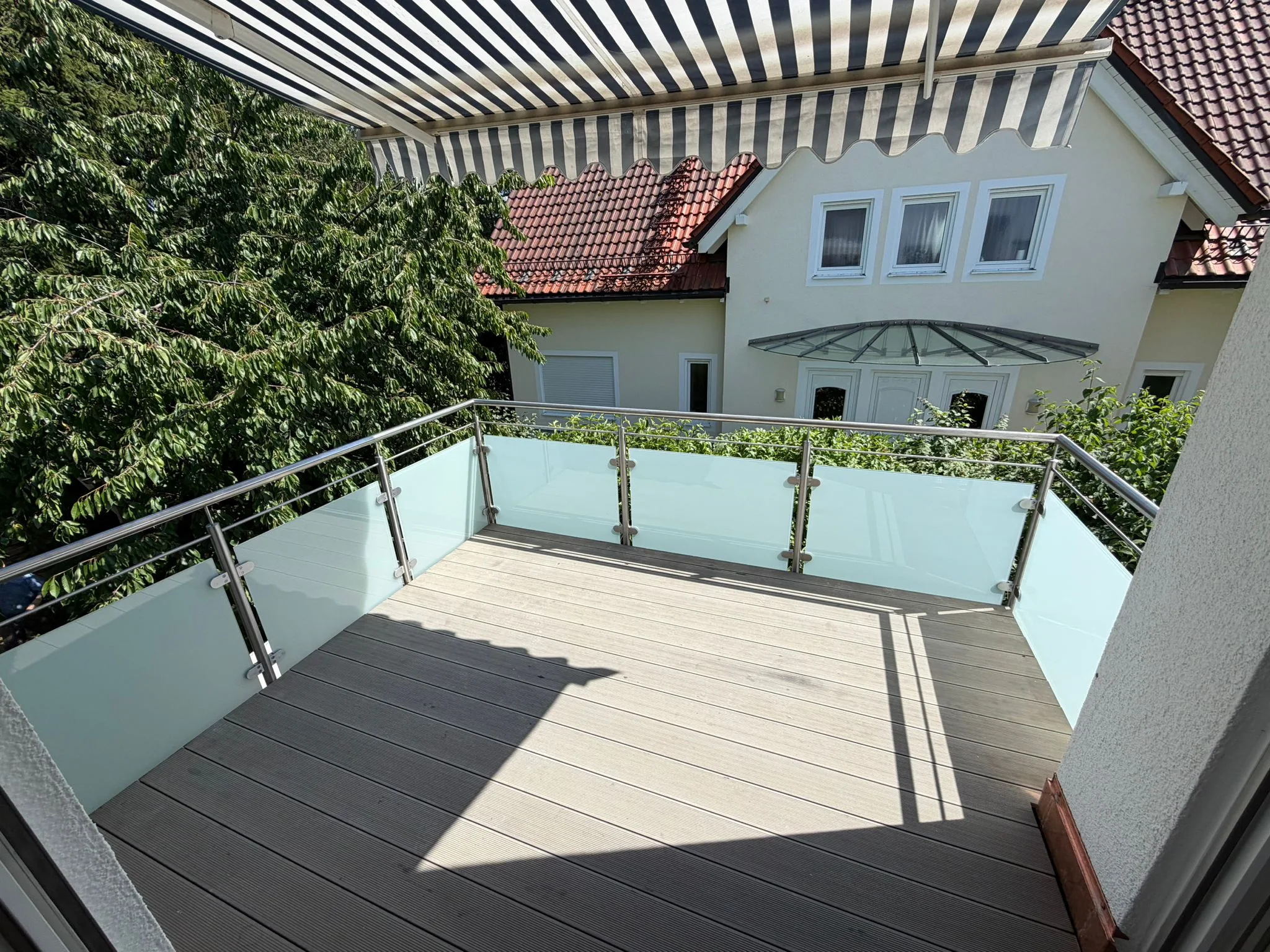 Edelstahl Glas Balkongeländer – Geländer Referenz